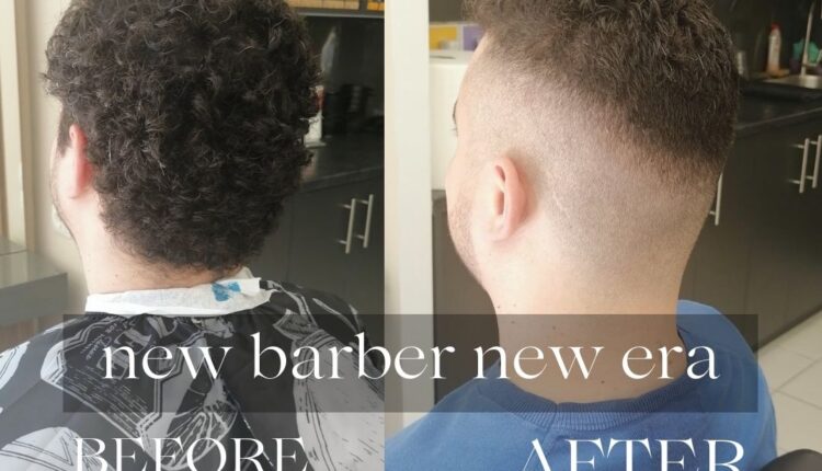Before and after new barber new era!